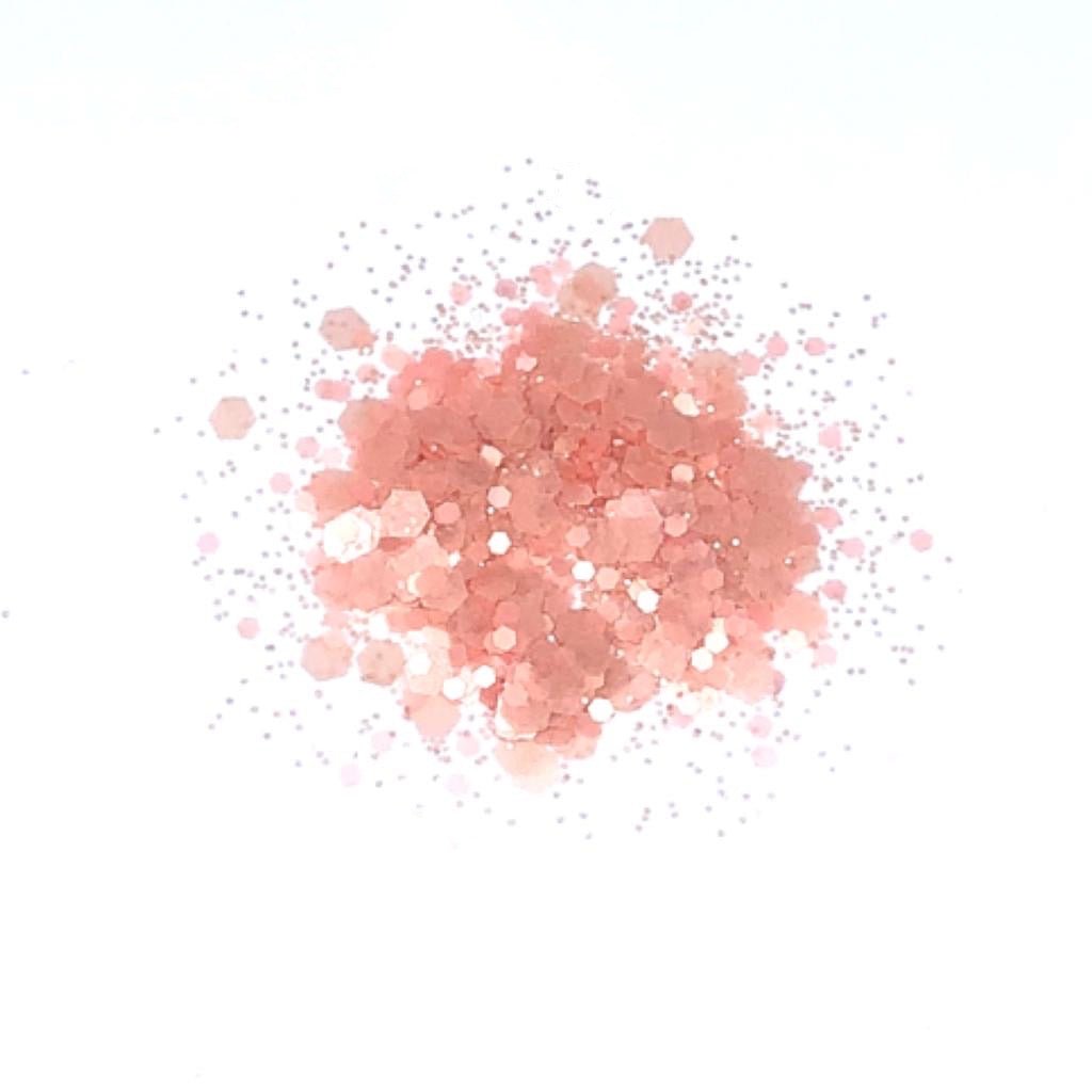 ‘Peachy Keen’ Pearl Nail Glitter - The Unicorn's DenGlitter