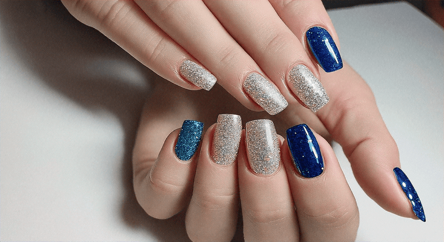 Glam Up Your Look with Stunning Glitter Nail Designs