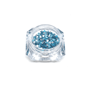 SS6 Aquamarine Flatback Crystals - 1440 Crystals - The Unicorn's DenCrystals