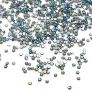 SS3 Black Diamond AB Flatback Crystals - 1440 Crystals - The Unicorn's DenCrystals