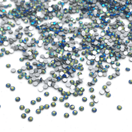 SS4 Black Diamond AB Flatback Crystals - 1440 Crystals - The Unicorn's DenCrystals