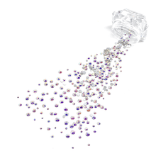 Mixed Sizes Crystal AB Flatback Nail Crystals - The Unicorn's DenCrystals
