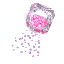 Candy Floss Iridescent Nail Crystals- Mixed Sized Crystals - The Unicorn's DenCrystals