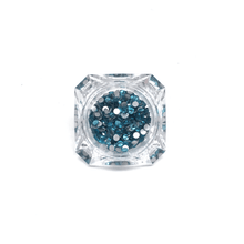 SS8 Aquamarine Flatback Crystals - 500 Crystals - The Unicorn's DenCrystals