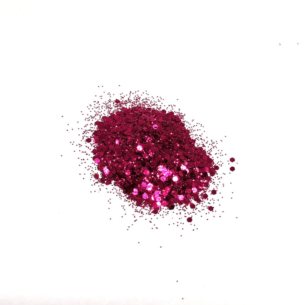 Fuchsia Falls Chunky Mix - Nail Art Glitter - The Unicorn's DenGlitter