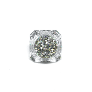 SS6 Crystal AB Flatback Crystals - 1440 Crystals - The Unicorn's DenCrystals