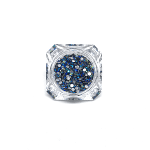 SS6 Black Diamond AB Flatback Crystals - 1440 Crystals - The Unicorn's DenCrystals