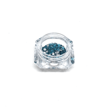SS8 Aquamarine Flatback Crystals - 500 Crystals - The Unicorn's DenCrystals