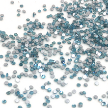 SS3 Aquamarine Flatback Crystals - 1440 Crystals - The Unicorn's DenCrystals
