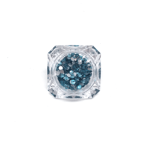 SS10 Aquamarine Flatback Crystals - 300 Crystals - The Unicorn's DenCrystals