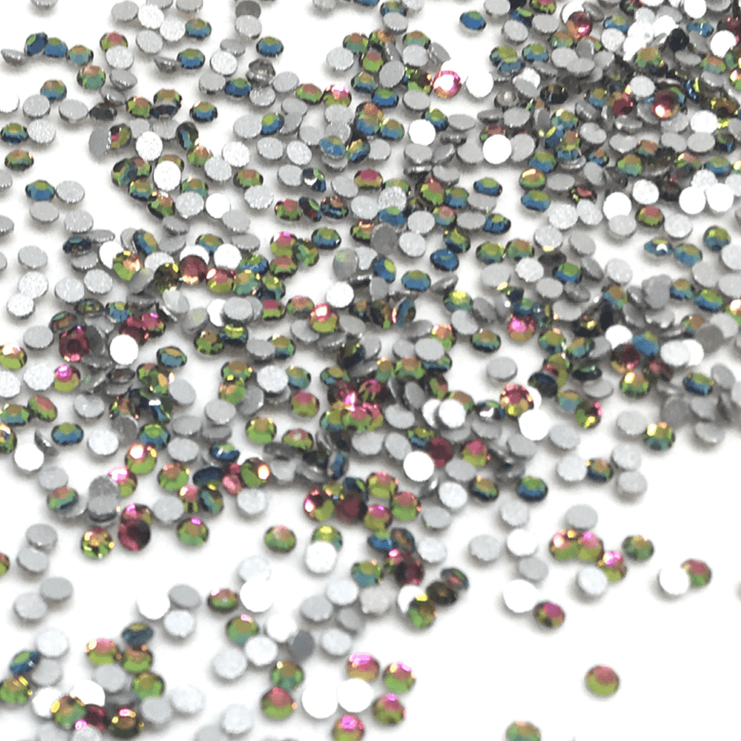 SS4 Rainbow Flatback Crystals - 1440 Crystals - The Unicorn's DenCrystals
