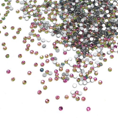 SS6 Rainbow Flatback Crystals - 1440 Crystals - The Unicorn's DenCrystals