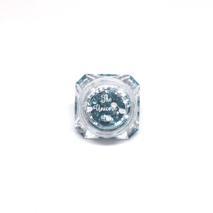SS12 Aquamarine Flatback Crystals - 300 Crystals - The Unicorn's DenCrystals