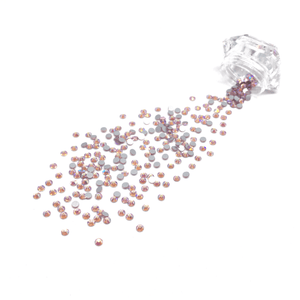 SS12 Light Rose AB Flatback Crystals - 300 Crystals - The Unicorn's DenCrystals
