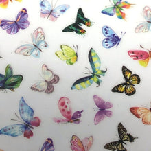 Painted Butterfly Nail Stickers - The Unicorn's DenNail Art