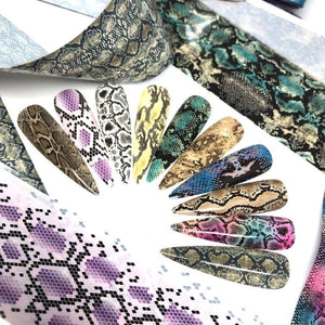 ‘Charming Snakes’ Nail Foil Collection - The Unicorn's DenFoils
