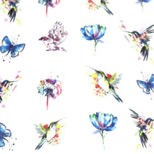 Hummingbirds - Water Decals for Nails - The Unicorn's DenWater Decals