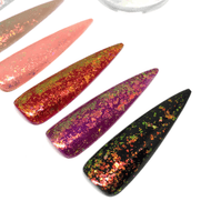 Red Gold Unicorn Chrome Flakes - The Unicorn's Denchrome