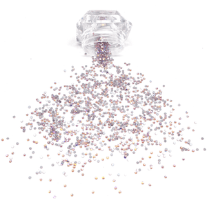 SS3 Light Rose AB Flatback Crystals - 1440 Crystals - The Unicorn's DenCrystals