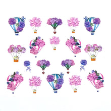 Hot Air Balloons - Water Decals for Nails - The Unicorn's DenWater Decals