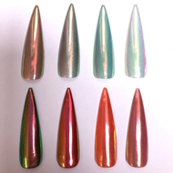 Opal Unicorn Chrome Powder for nails - The Unicorn's Denchrome