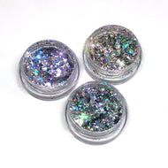 Aurora Galaxy Chrome Flakes - The Unicorn's Denchrome
