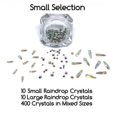 Selection of AB Crystals for Nails - The Unicorn's Dennail art kit