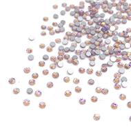SS8 Light Rose AB Flatback Crystals - 500 Crystals - The Unicorn's DenCrystals