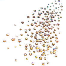 Mixed Sizes - Peach AB - Nail Crystals - The Unicorn's DenCrystals