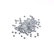 Bright Silver Stars - The Unicorn's DenNail Art
