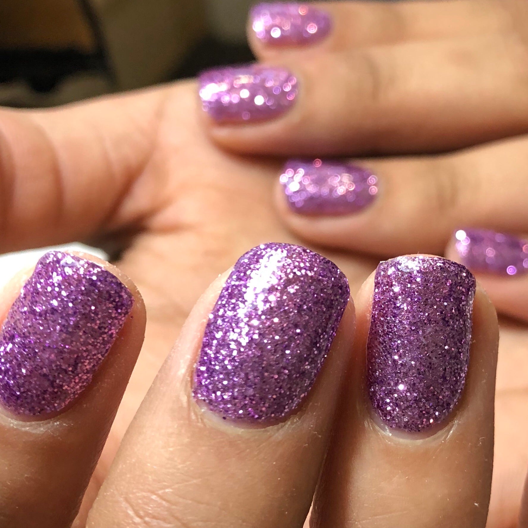 Lilac Sparkles That Whisper Wistfulness