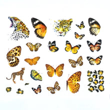 Leopard Butterflies - Water Decals for Nails - The Unicorn's DenWater Decals
