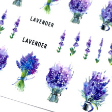 Lavender - Water Decals for Nails - The Unicorn's DenWater Decals