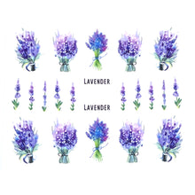 Lavender - Water Decals for Nails - The Unicorn's DenWater Decals
