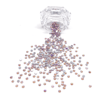 SS8 Light Rose AB Flatback Crystals - 500 Crystals - The Unicorn's DenCrystals