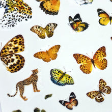 Leopard Butterflies - Water Decals for Nails - The Unicorn's DenWater Decals