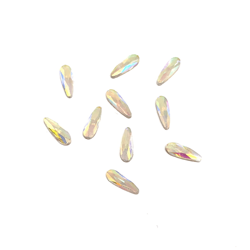 Small Raindrop Crystal AB - Crystals for Nails - The Unicorn's DenCrystals