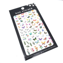 Painted Butterfly Nail Stickers - The Unicorn's DenNail Art