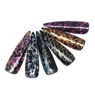 Silly String Chrome Strands Nail Art Set - The Unicorn's Denchrome