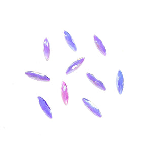Navette - Unicorn Crystals - Pack of 10 - The Unicorn's DenCrystals