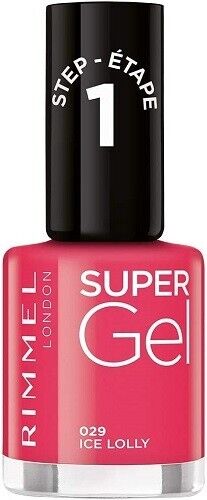 Rimmel London Super Gel Nail Polish 029 Ice Lolly - The Unicorn's Dennail polish