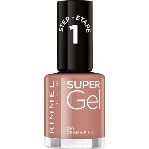 Rimmel London Super Gel- Nail Polish-019 Drama Pink - The Unicorn's Dennail polish